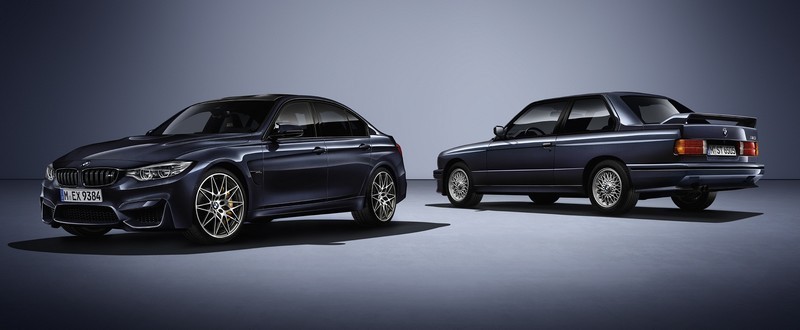 Exclusive special edition of the BMW M3 30 Years M3